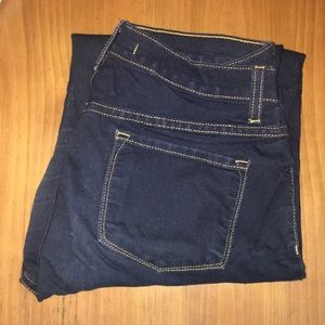 Dark wash flying monkey jeggings